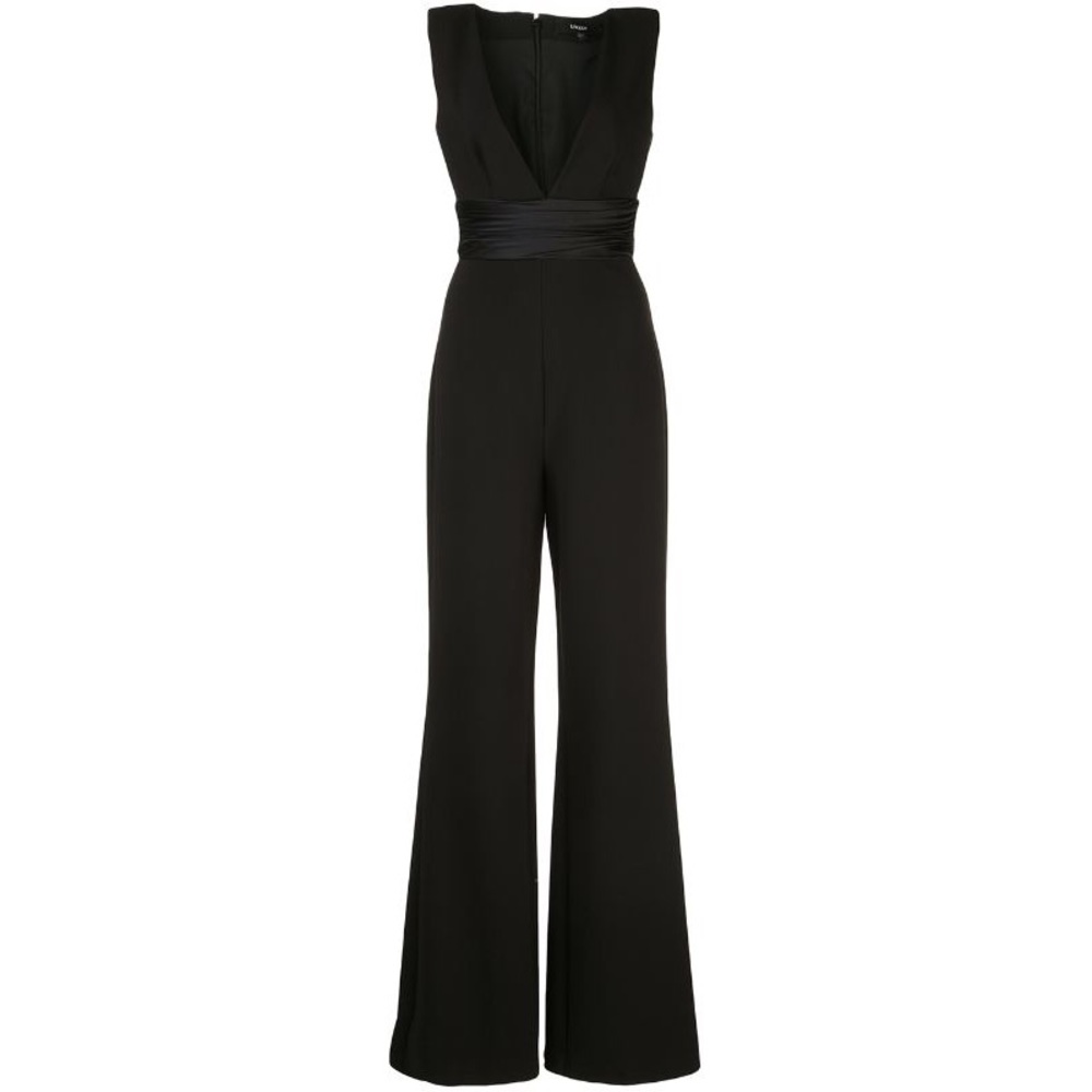 LIKELY Maggie Jumpsuit Black Party Cocktail 6 - Picture 3 of 11